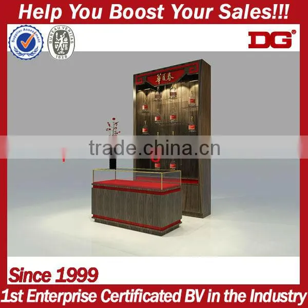 High-ending Wine Display Showcase for Red Wine