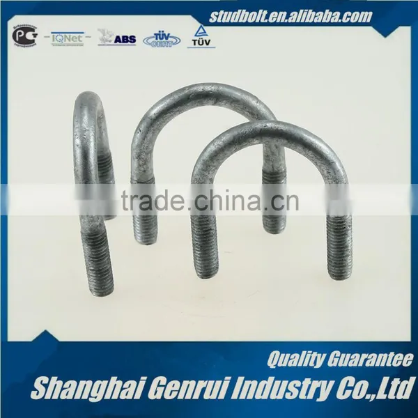 High Quality Box Section U Bolt With Complete Plate and Nuts photo-4