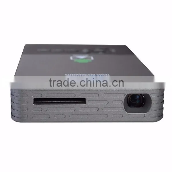Cheap Price 5G WIFI LED Lamp 15000 Hours 1G 8G Digital Projector DLP Portable Android 4.4 Smart C2 Projector photo-2