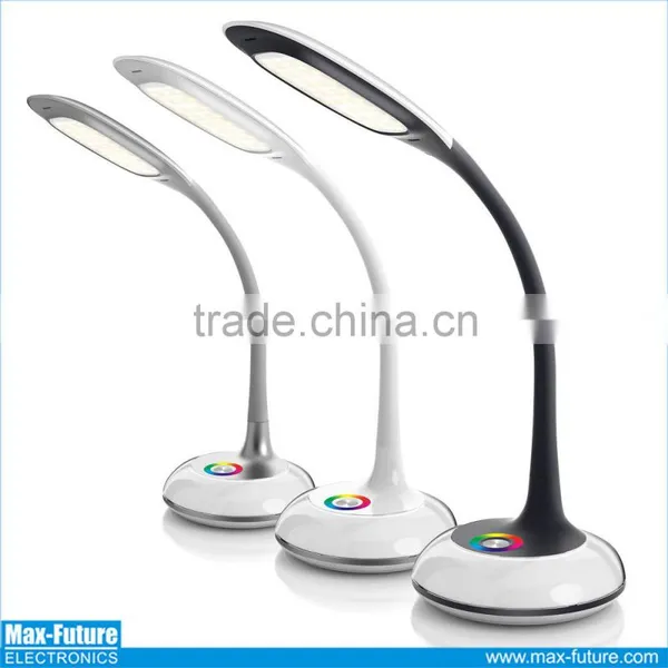3-grade Brightness Touch Dimmer Gooseneck Led Desk Lamp photo-3