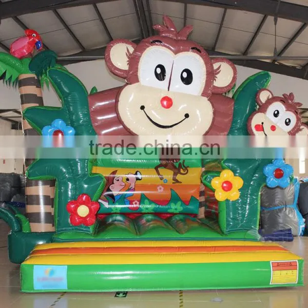 2016 New Design Inflatable Kids Jungle Bounce House photo-5