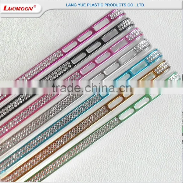 TPU Back + PC Frame Diamonds Case for Iphone6 Bumper, for Iphone6 Accessories photo-4