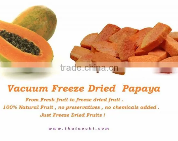 Thai Ao Chi Brand Freeze Dried Papaya 30g From Thailand photo-2
