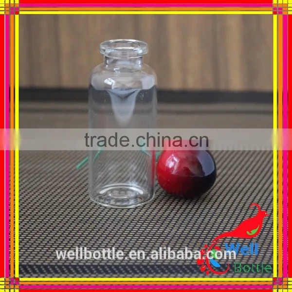 12ml 15ml 20ml Clear Penicillin Glass Bottle With Bayonet Bottles for Cosmetic Lotion Bottle photo-5