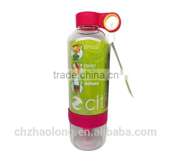 New Design Eco-friendly Bpa Free Fruit Infuser Water Bottle photo-2