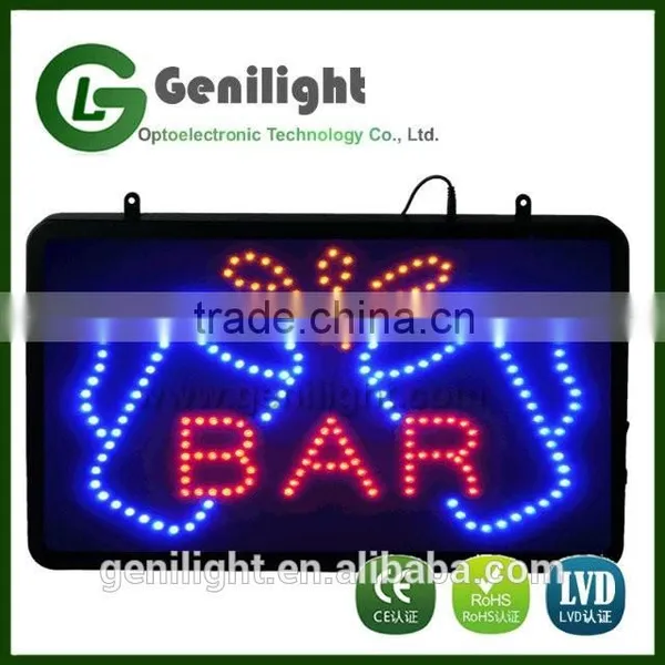 NEW Beer LED Bar Pub Wall Lighted Sign photo-2