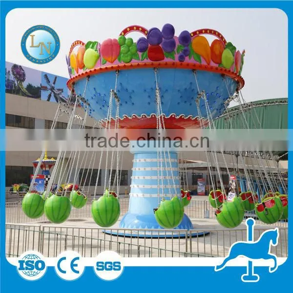 Kids Electronic Amusement Park Games Equipment Flying Chair photo-3