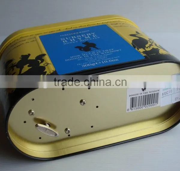 Chocolate Tin Box With Musical