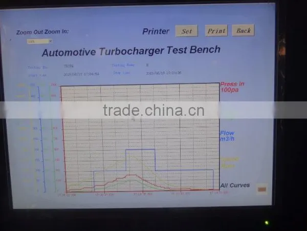 BCZY-2C Achieves Comprehensive Dynamic Test and Data Print High Quality Turbocharger Test Bench photo-6