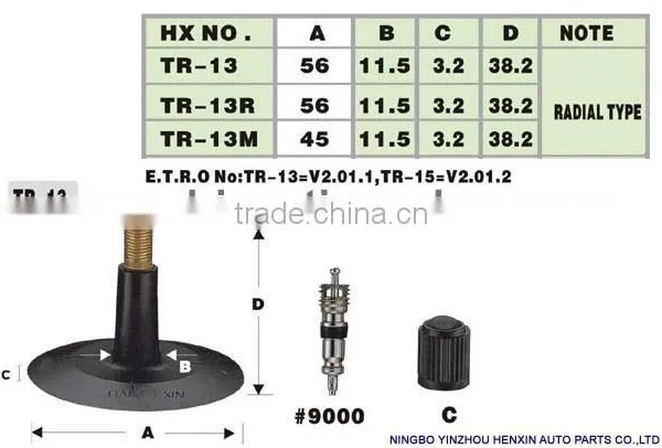 TR13 Car/light Truck Specially Valves