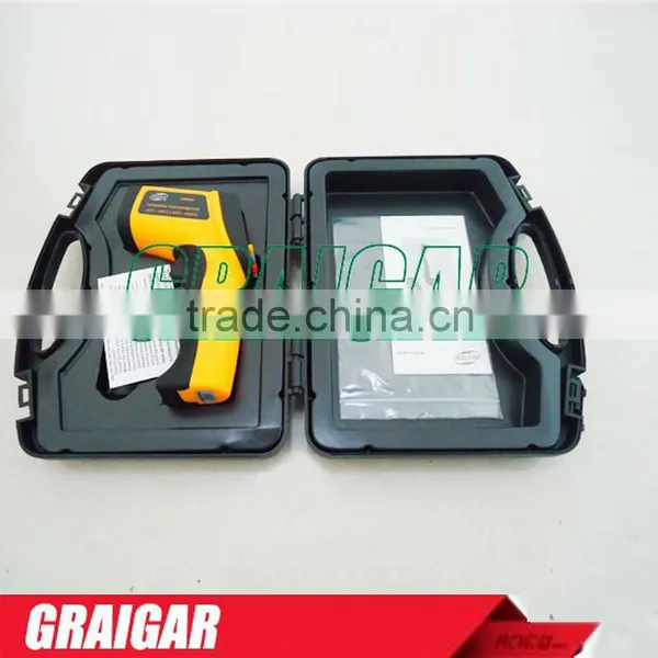 GM900 Non-Contact 12:1 LCD Display IR Infrared Digital Temperature Gun Thermometer -50~900C (-58~1652F) 0.1~1.00 Adjustable photo-5