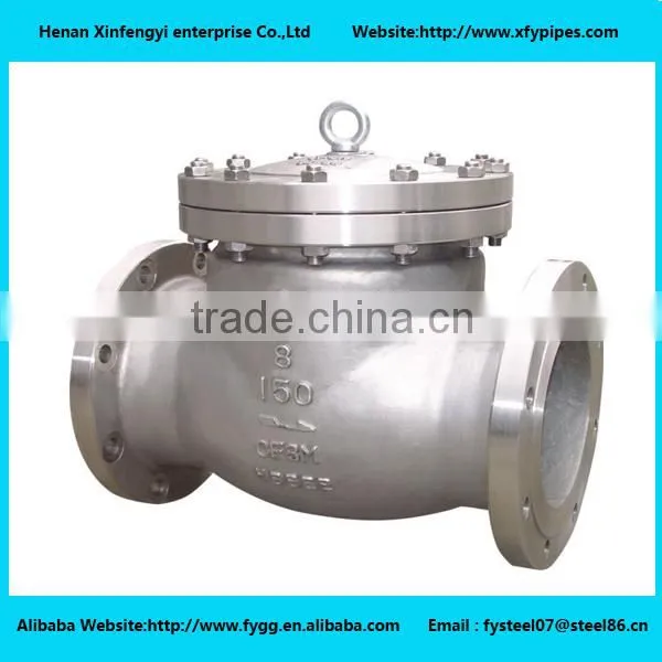 Standard Valves, BS1868 Cast Steel Swing Type Check Valve DN200 photo-5