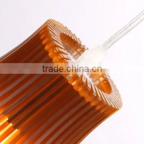 Acrylic Shade Different Color Dark Brown Cheap Pendant Lighting photo-4