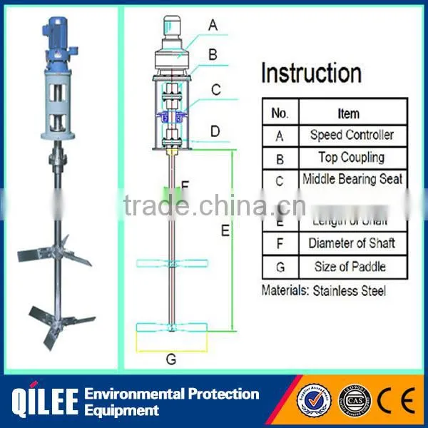Water Treatment Chemical Liquid Mixer photo-3