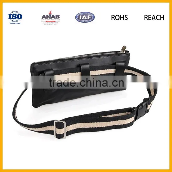 2016 Trendy Bicycle Sport Running Belt PU Waist Bag Leisure Bag for Men and Women photo-4