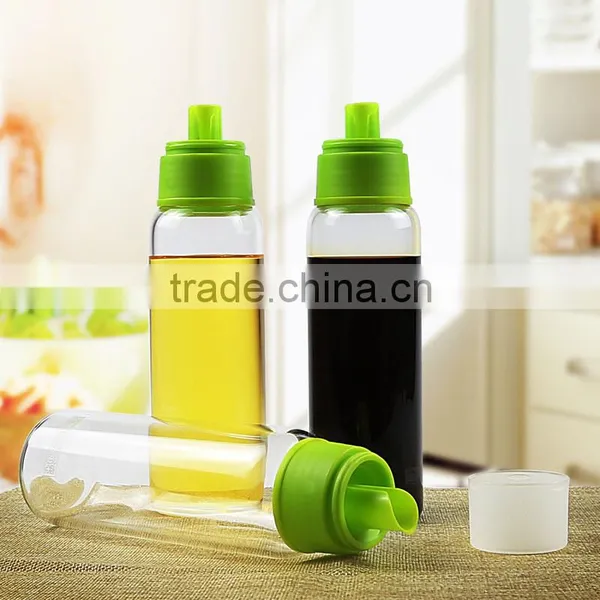 Hot Sale Small Cooking Oil Glass Bottle 240ml QM437 photo-5