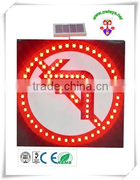 Solar Flashing no Honking Traffic Signs, Solar Powered Traffic Signals photo-6