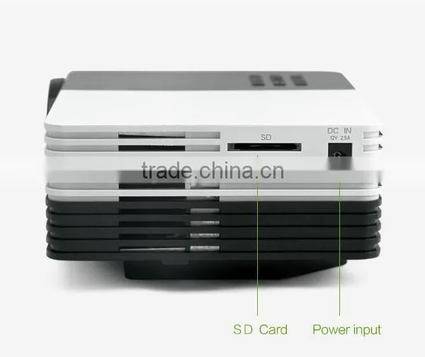 Portable Power Bank Support 1080p Led Projector Moble Phone Hdmi Usb Vga sd Slot hd Cinema Mini Projector photo-5