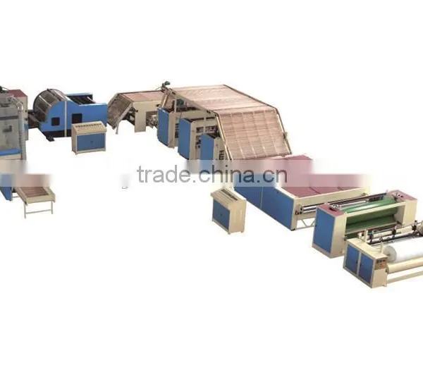 Nonwoven Glue Free Wadding Production Line For Quilts WJM-3 photo-4