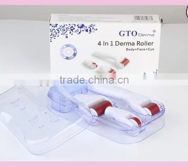 GTO Derma Roller Titanium 4 in 1 in White Color photo-3