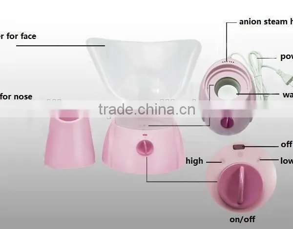 New Arrive! 2 in 1 Anion Facial Sauna Machine for Nose and Face Steaming photo-4