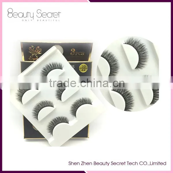 Private Label Eyelash Extensions in Korea False Eyelash Mink Hair Strip Eyelash Extension photo-6
