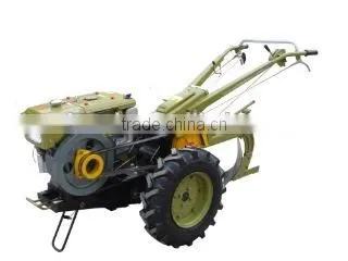 Walking Tractor With Single Plough