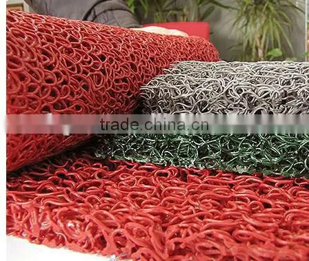 2015 HOT !!! Spaghetti Pvc Mats Pvc Vinyl Loop Mat,matting/anti Slip Mat Pvc Roll photo-3