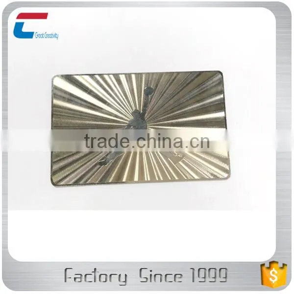 Customized Silver Stainless Steel Metal Business Cards photo-3