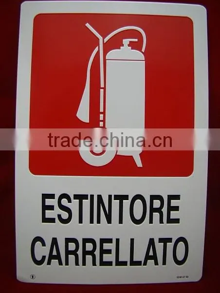 Advertising Fire Extinguisher Metal Sign photo-4