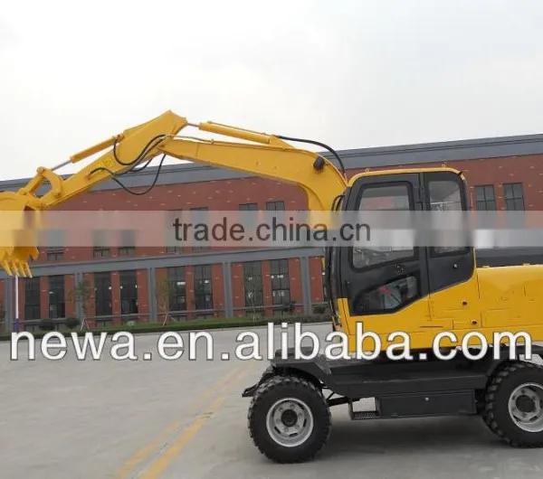 2016 Hot Sale NEW65 Mini Wheel Excavator photo-3
