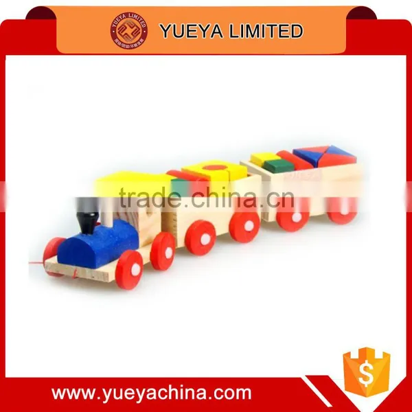 Small Size 3 Parts Assembling Train Toys