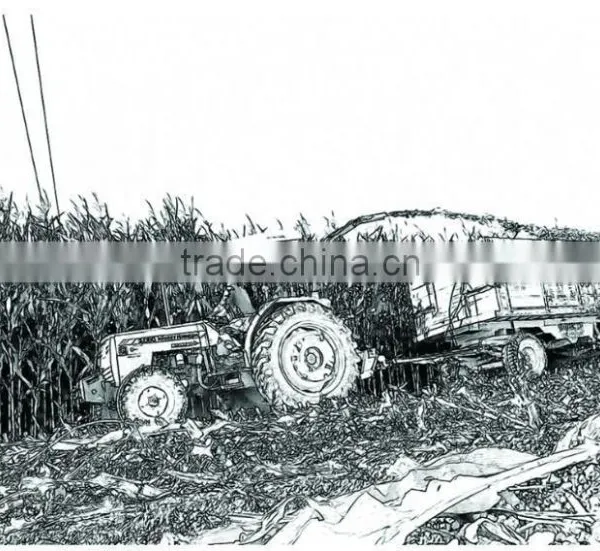 New Design Hot Sale Tractor PTO Drived Corn Maize Harvester With Top Quality photo-2