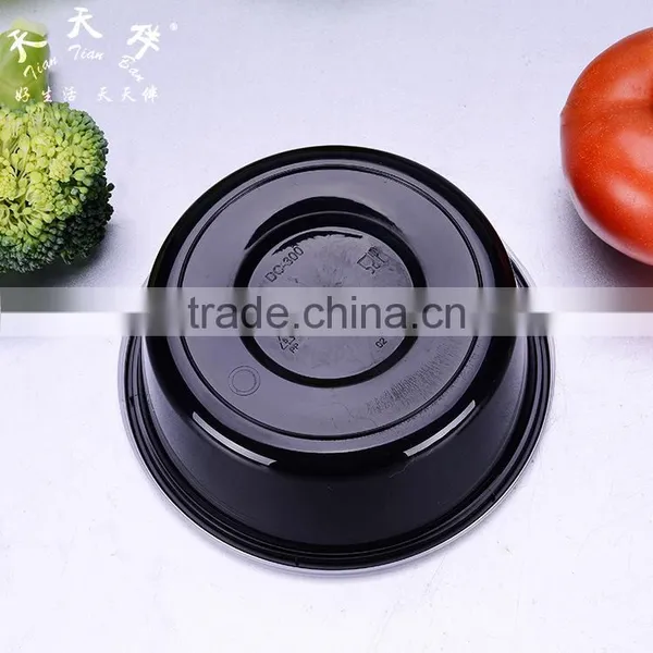 Plastic Round Meal Preparation Container / Food Saver With Clear Lid, Leak Proof, Microwavable Plastic Food photo-5