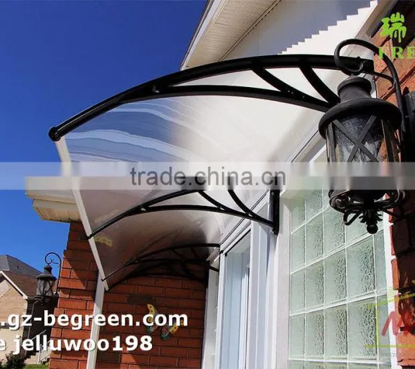 Solid Pergola Outdoor Door Window Awning Canopy Polycarbonate photo-2