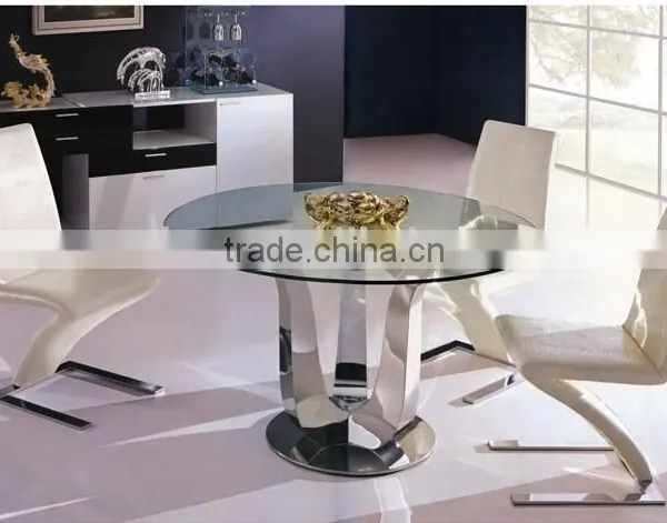 2014 Beautiful Design Modern Metal Dining Table for 8 Persons AH6120L photo-2