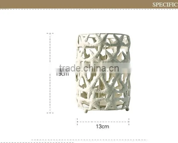 New Design European Style Wrought Iron Creative Candlestick for Home Decoration the Star of the Sea Romantic Candle Holders photo-6