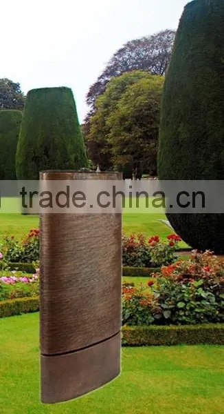 Golden Big Oval Ball Shape Fiber Glass Water Fountain photo-3