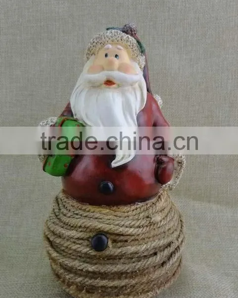 Resin Christmas Santa Clause Figurine Decoration photo-5