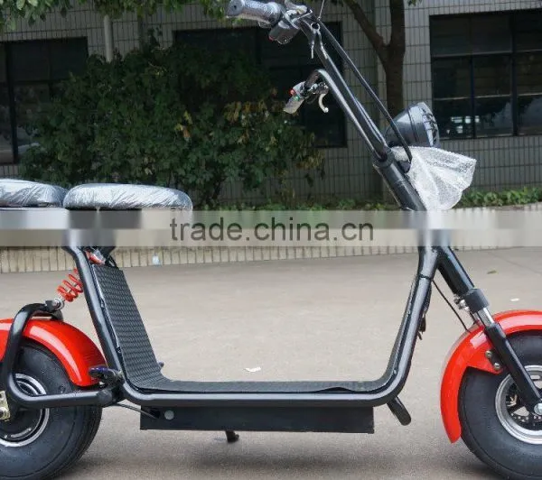2017 Zhejiang Newly Electric Bike 48V Citycoco Scooter With Suspension&Disc Brakes&LCD Display photo-4