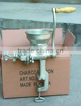High quality manual corn grinder,maize grinding mill prices,home flour mill machine made i in china