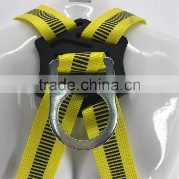 Yellow Cheap Full Body Harness With Lanyard photo-6