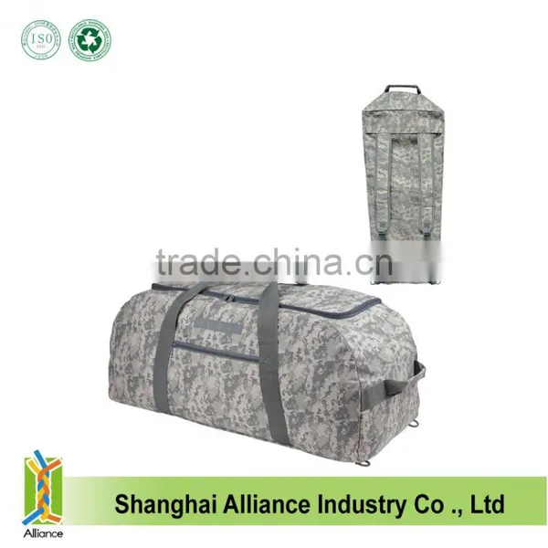 Camouflage ACU Duffle Bag Turns Into Backpack/ Camping Travel Gym Gear Bag photo-2