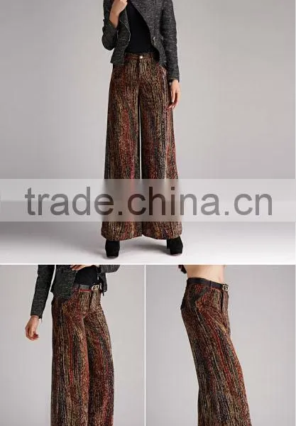 Fashion Wide-legged Pants Leisure Trousers photo-2