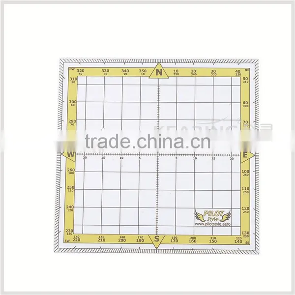 Shanghai Kearing Brand Plastic Square Ruler for Flight Industry # KPP-6 photo-2