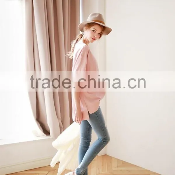 Hot Sale High Quality Girls 100% Organic Cotton White t Shirt photo-2