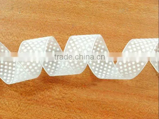 Transparent Rainbow Beautiful Organza Ribbon photo-4