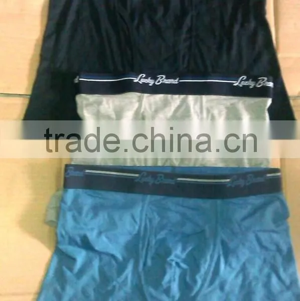 Mens Boxer Briefs (Garment Stock Lots / Apparel Stock / Stocklots / Garment Apparel From India)