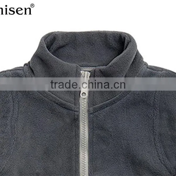 Oem Factory Fleece Custom Men Vest photo-6