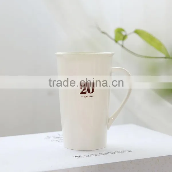 Wholesale Custom Logo Eco-friendly Cute Ceramic Mugs White Color Coffee Cups photo-5